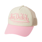 Von Dutch Originals Trucker 'Pink/Beige'