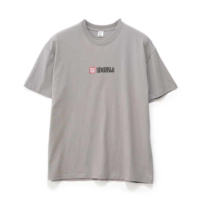 S/Double S Cube Mid Block SS Tee 'Stone'