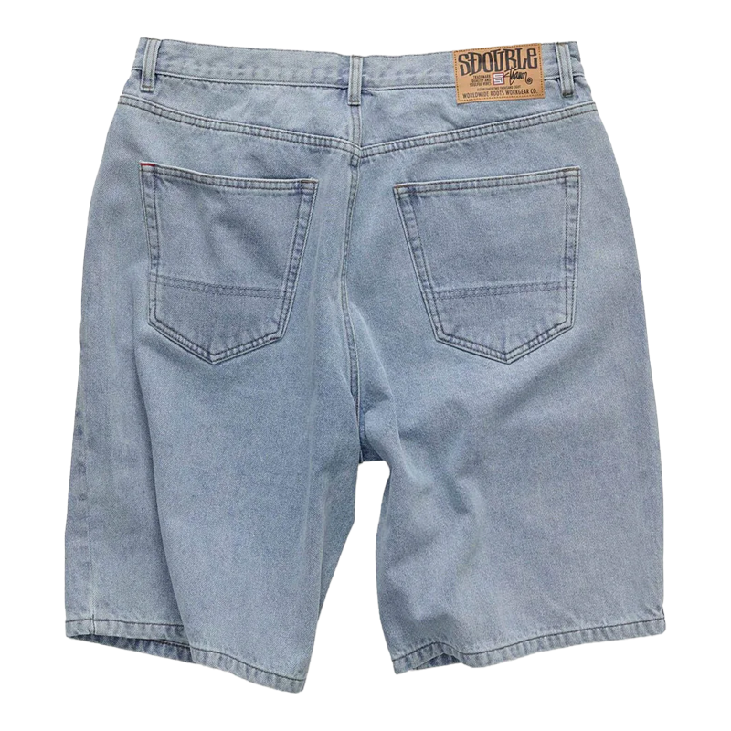 S/Double Denim Standard Short 'Washed Blue'