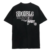 S/Double World Wide Roots Tee 'Black'