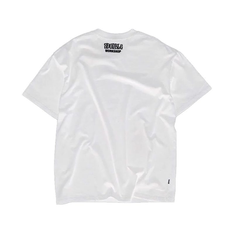 S/Double Small Stock SS Tee 'White' – Statement Streetwear