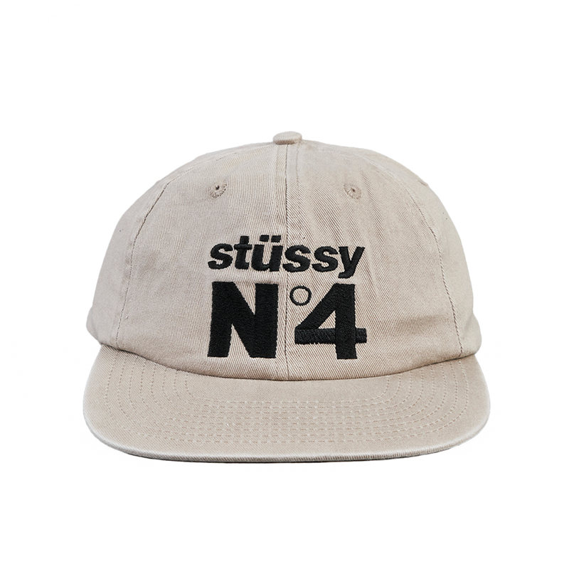 Stussy No.4 Low Pro Cap 'Camel'