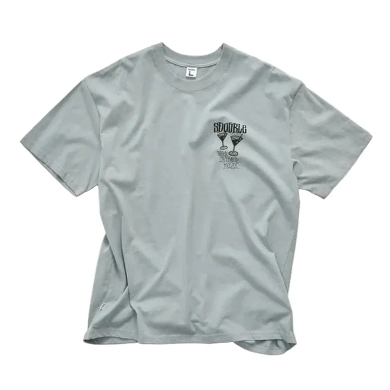 S/Double Time To Relax Tee 'Dusty Blue'