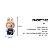 Pop Mart Labubu The Monsters Time To Chill Vinyl Plush Doll
