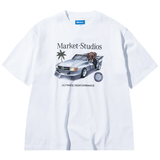 Market Studios Des Bear Tee 'White'