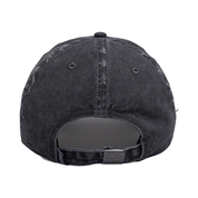 Von Dutch Flames Dad Cap 'Washed Black'
