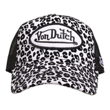Von Dutch Trucker 'Black/White Animal Print'