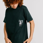 Crate X Willie The Waiter Waders Tee 'Pine'