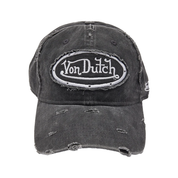Von Dutch Strapback 'Distressed Black'