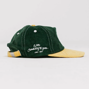 Crate x Willie the Waiter Cord Snapback 'Yellow/Green'