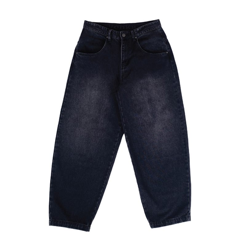 Yonks Billow Jeans 'Washed Black'