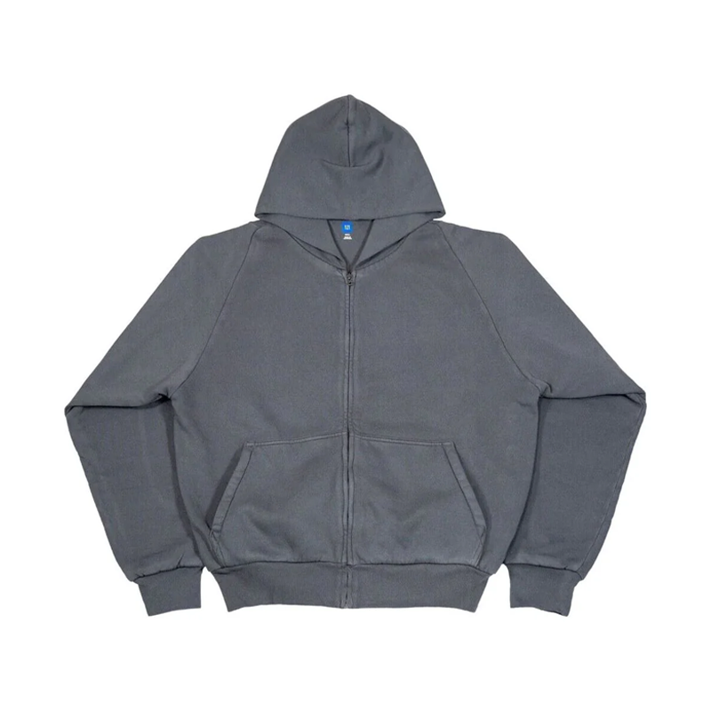 Yeezy x Gap Zip Up Hoodie 'Dark Grey'