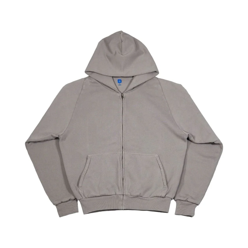 Yeezy x Gap Zip Up Hoodie 'Light Grey'